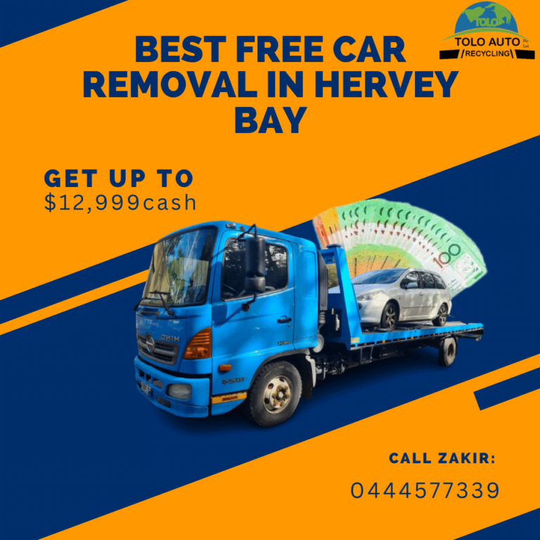 Best Free Car Removal in Hervey Bay offers top cash for cars