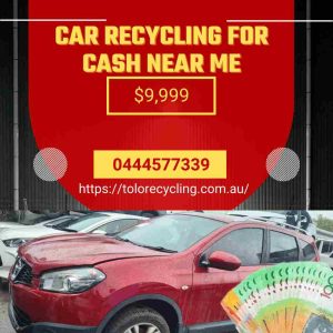 Car recycling for cash near me